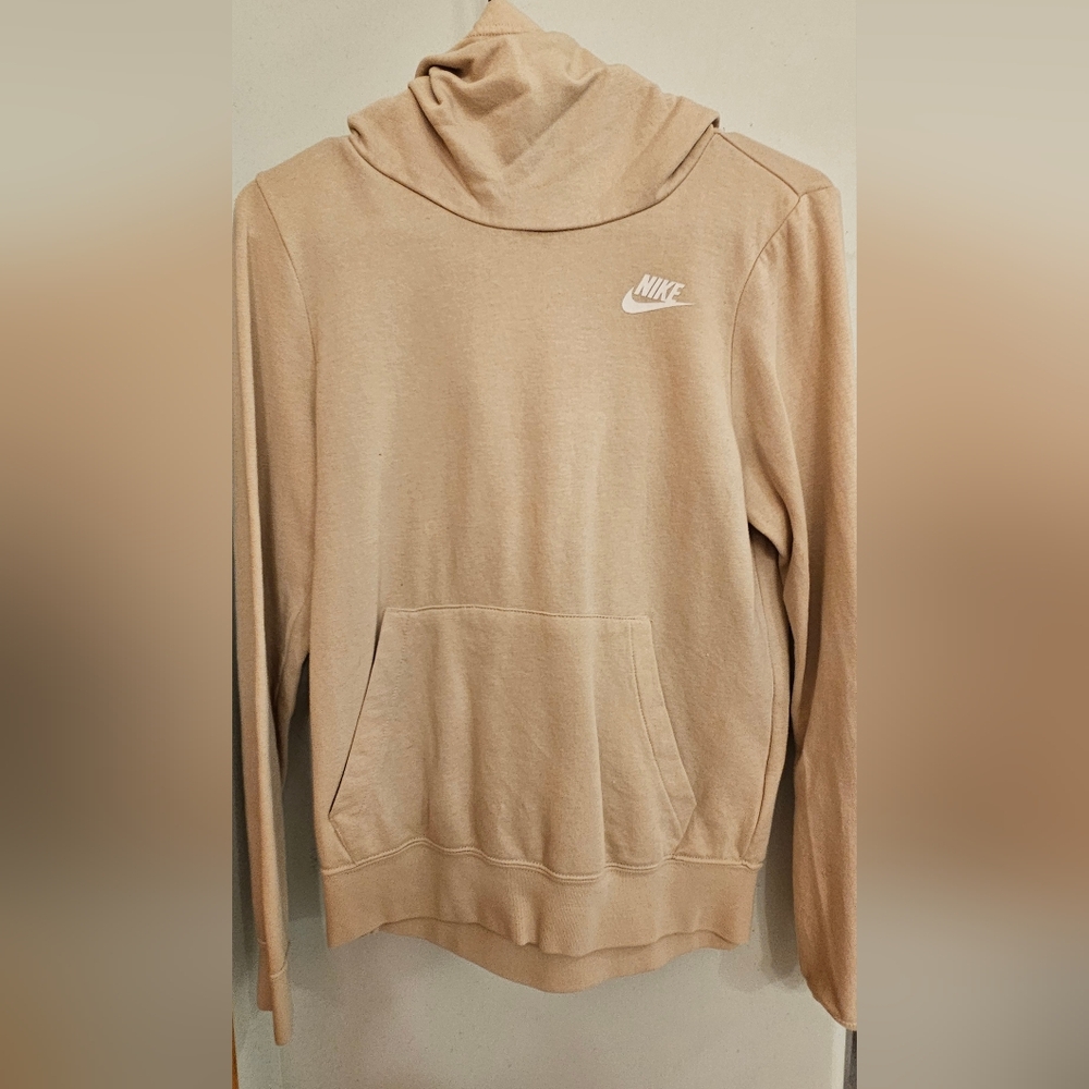 Nike tan hoodie